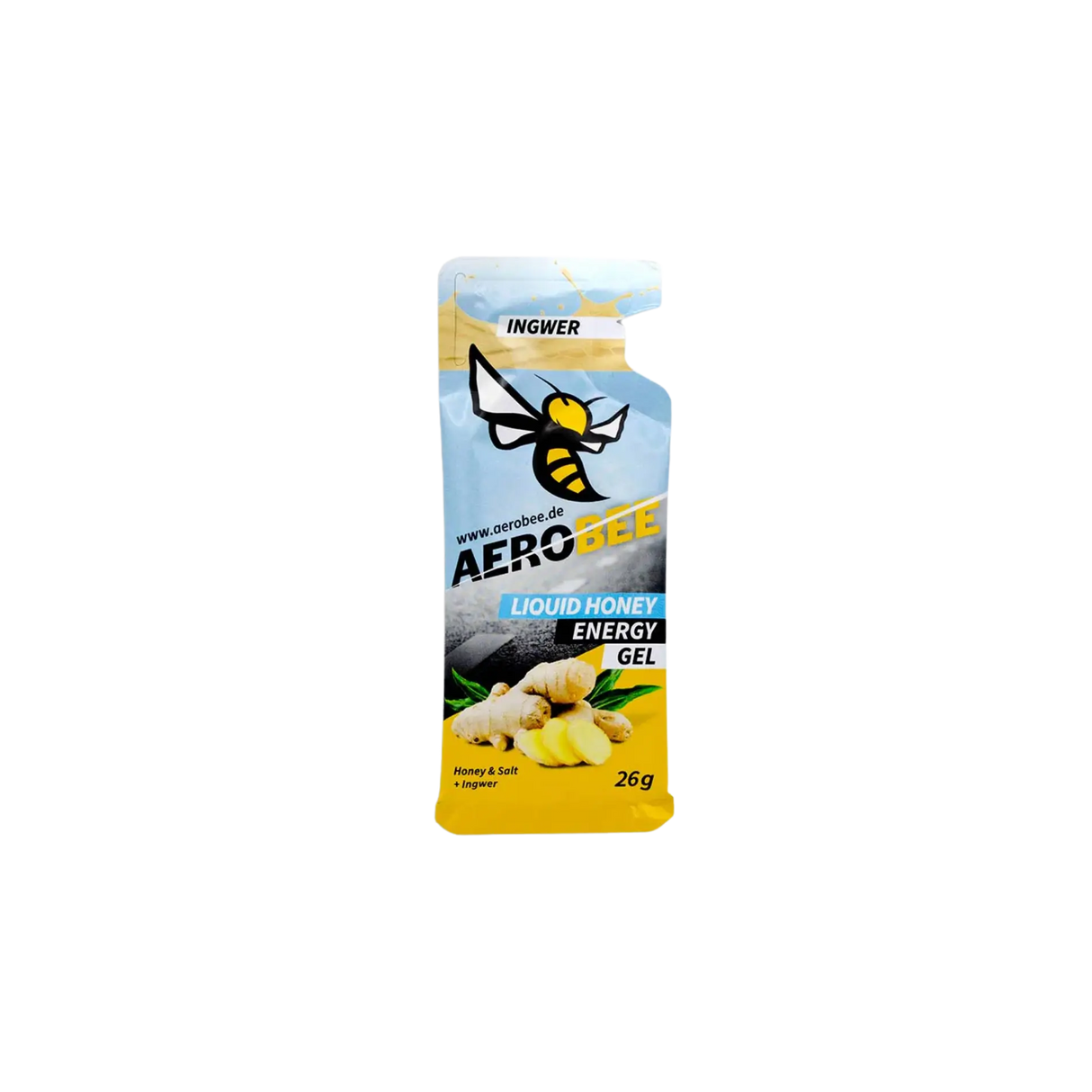 Aerobee Energiegel - Liquid Honey Ingwer