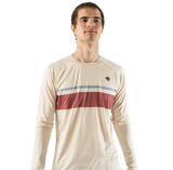 rabbit EZ Tee LS Seadpearl Stripe