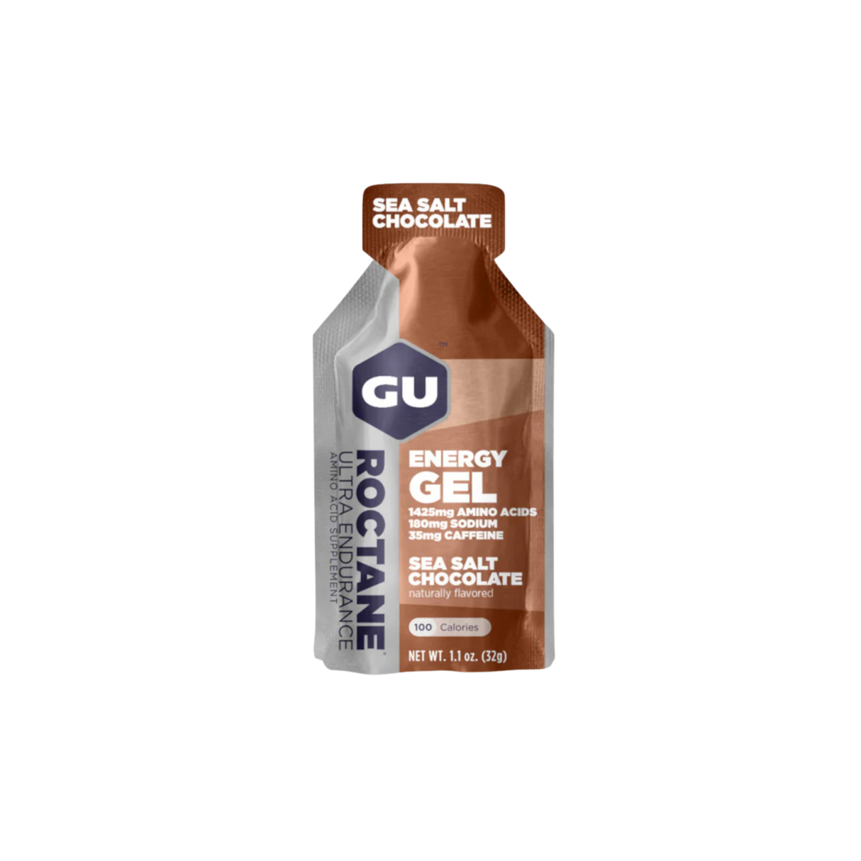 Gu Energy Gel Roctane Sea Salt Chocolate