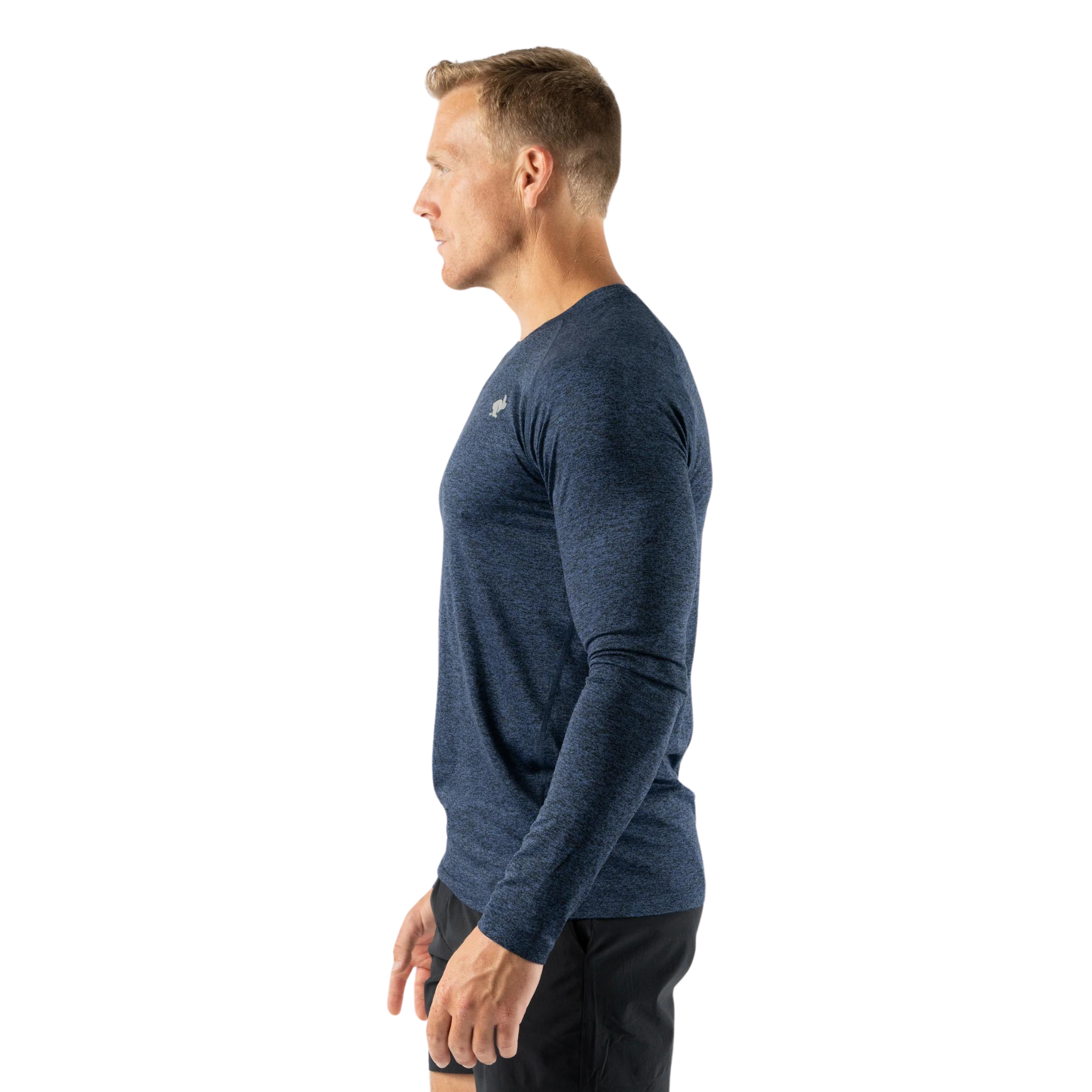 Rabbit EZ Tee Longsleeve Eclipse Heather