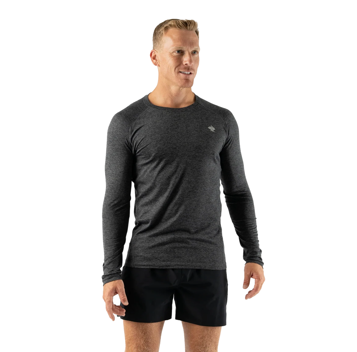 rabbit EZ Tee LS Herren black charcoal 