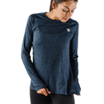 rabbit EZ Tee Ls Women Eclipse Heather