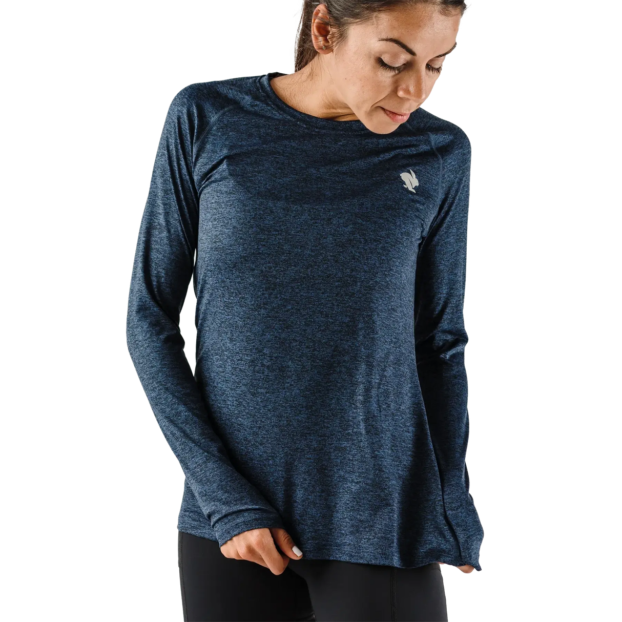 rabbit EZ Tee Ls Women Eclipse Heather