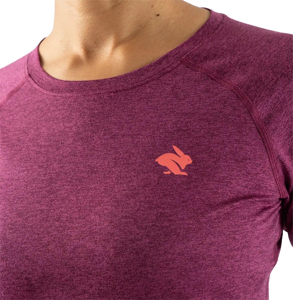 rabbit EZ Tee Ls Women Raspberry Grape