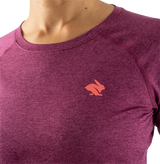 rabbit EZ Tee Ls Women Raspberry Grape