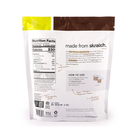 SKRATCH LABS Vegan Recovery Mix