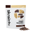 Skratch Labs vegan recovery oat milk latte