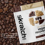 Skratch Labs vegan recovery oat milk latte