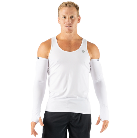 rabbit EZ Sleeves Armlinge Herren Weiss