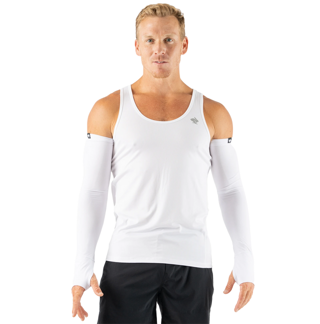 rabbit EZ Sleeves Armlinge Herren Weiss