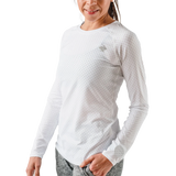 rabbit EZ Tee Perf Longlseeve Shirt Women White