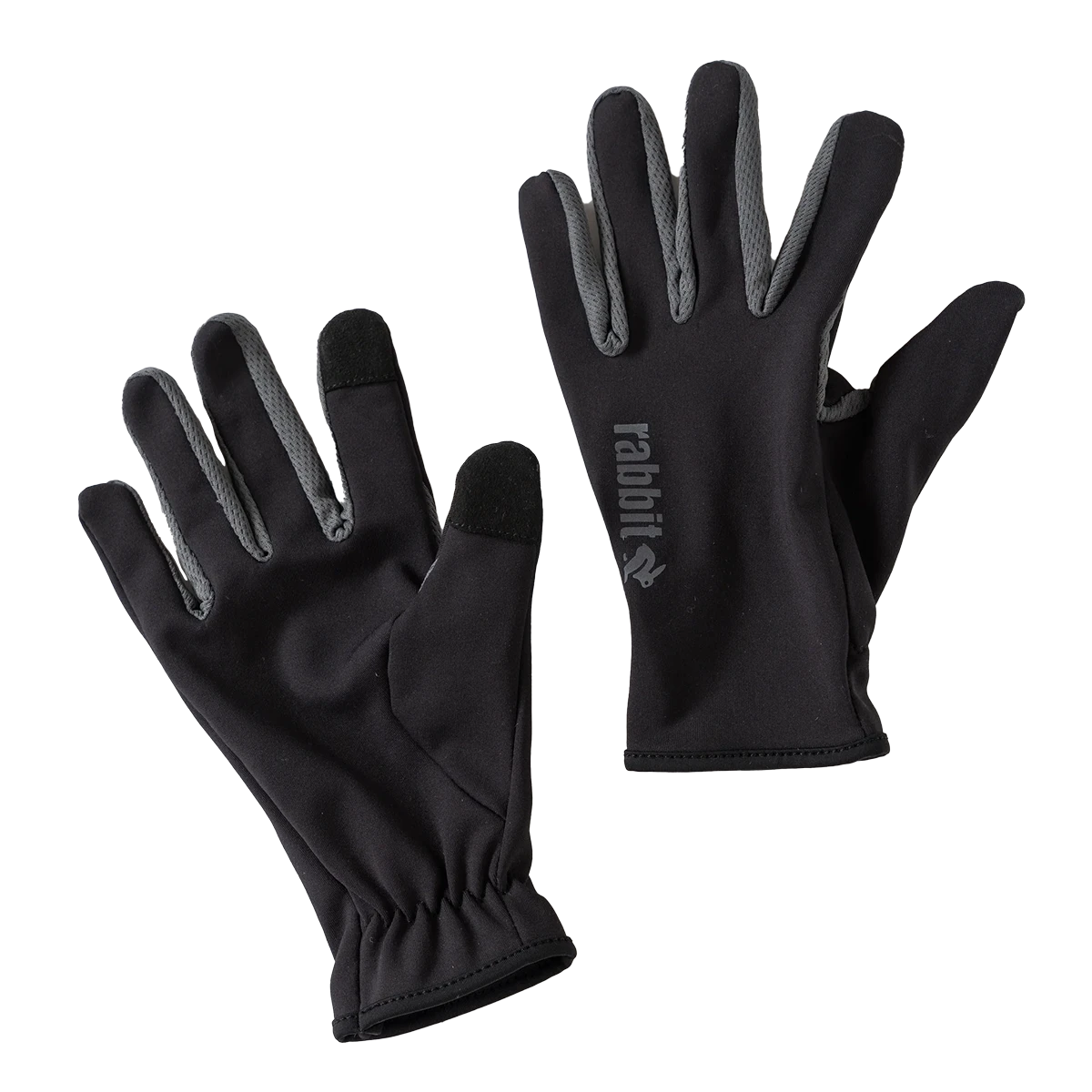 rabbitTech Gloves Laufhandschuhe schwarz