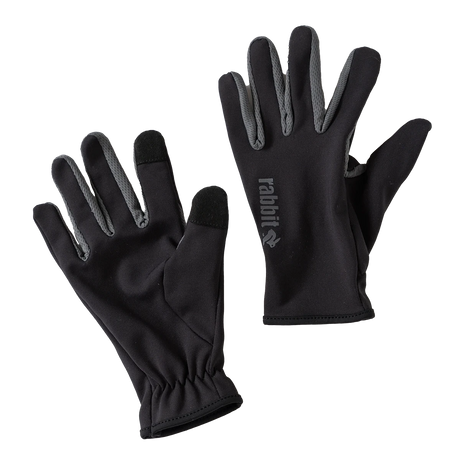 rabbitTech Gloves Laufhandschuhe schwarz