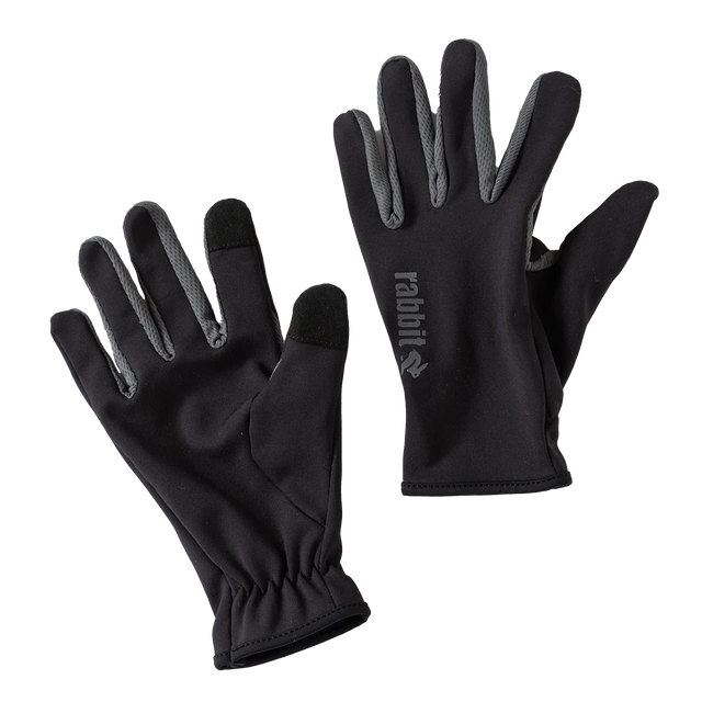 rabbitTech Gloves Laufhandschuhe schwarz