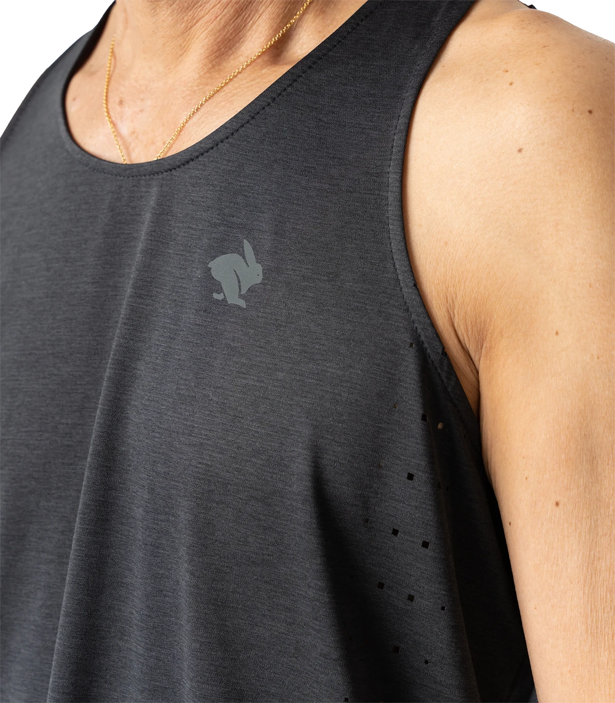 rabbit race pace tank black