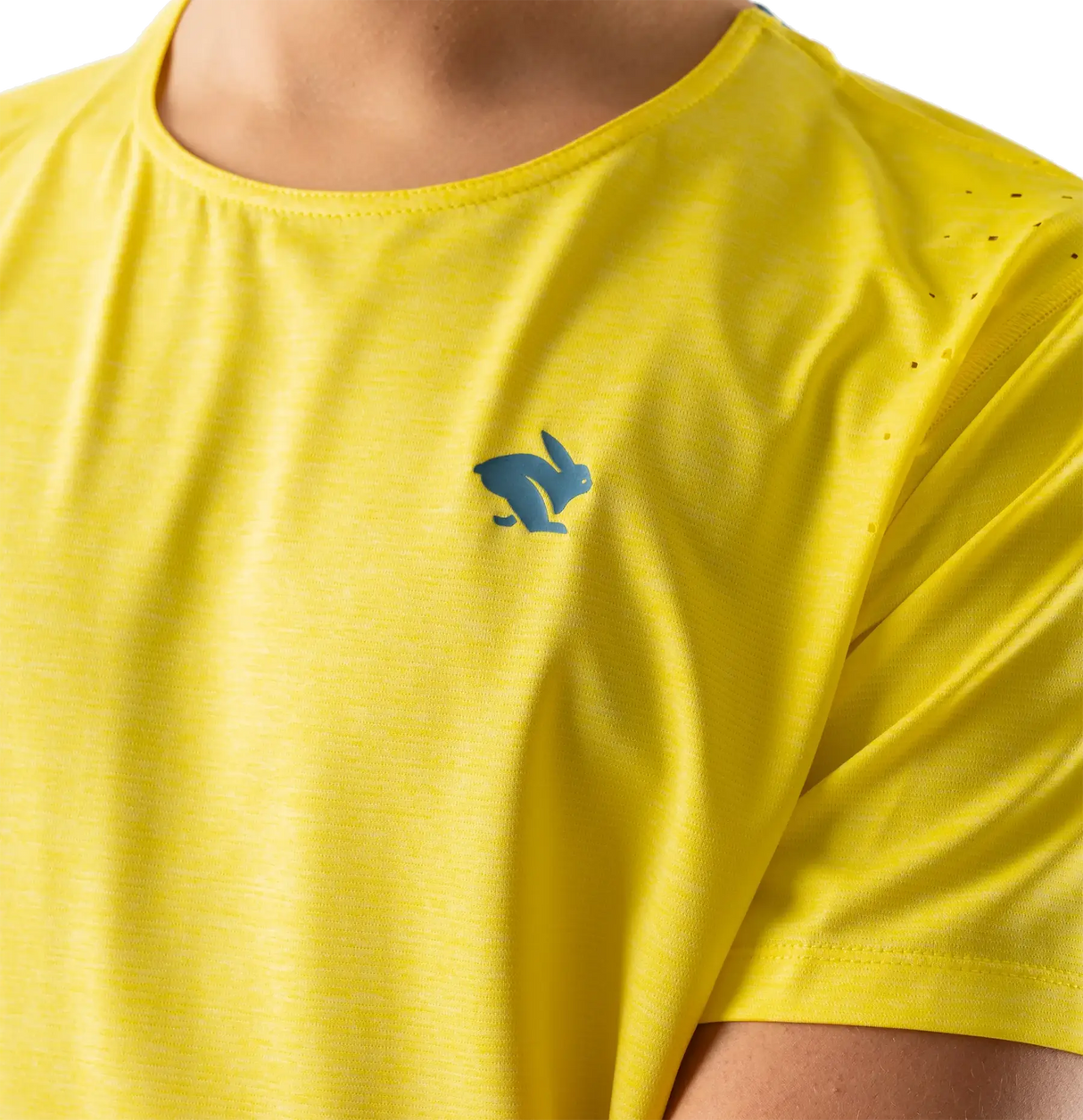 rabbit race pace tee mens blazing yellow